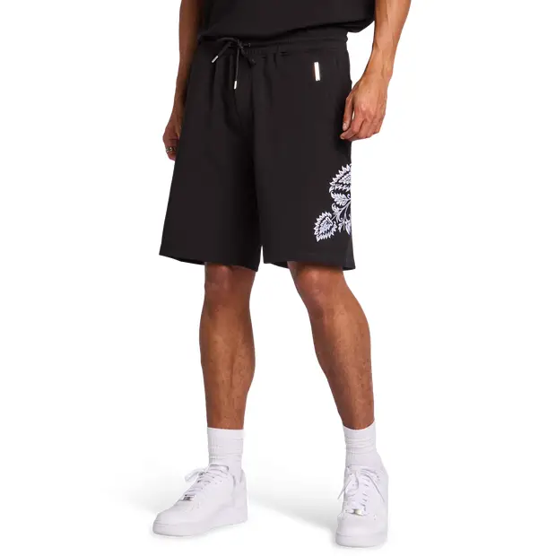 Project X Paris Earthsoul Evasion Uomo - Pantaloncini Nero - Terry di cotone Black