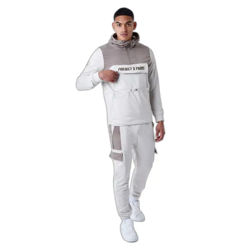 Project X Paris Felpa con cappuccio bicolore