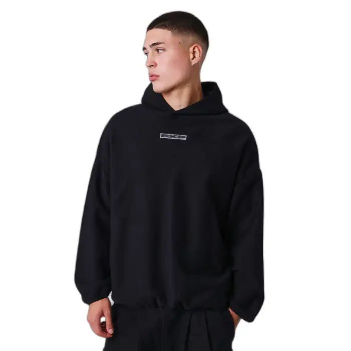 Project X Paris Felpa oversize con cappuccio Noir