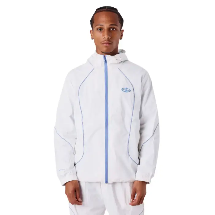 Giacca con cappuccio Project X Paris Techwear Kickoff Blanc