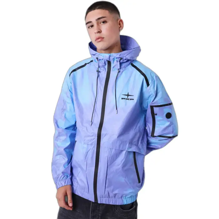 Giacca techwear termoreattiva Project X Paris Bleu