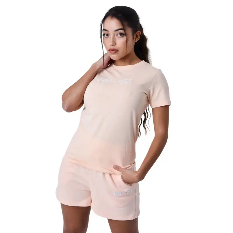 Project X Paris Maglietta basic con logo ricamato da donna