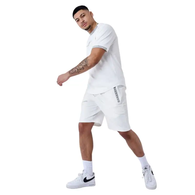 Project X Paris Pantaloncini tinta unita con striscia logo