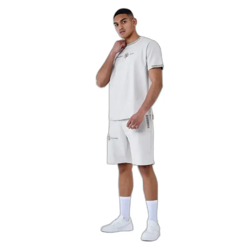 Project X Paris Pantaloncini tinta unita con striscia logo