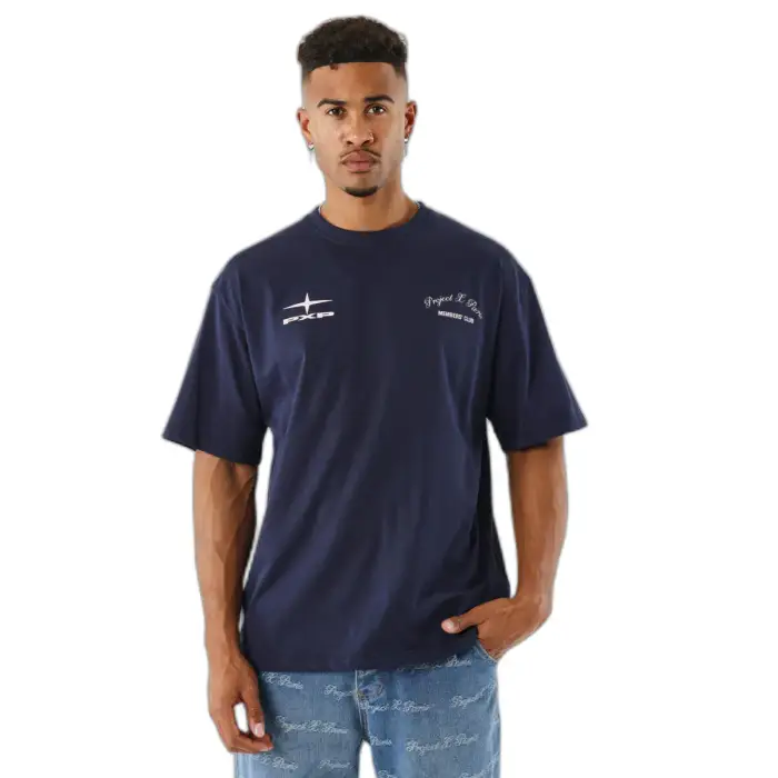 Project X Paris T-shirt Members Club Bleu
