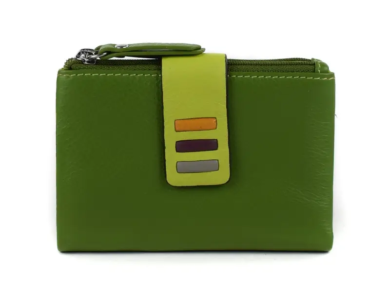 Pronto Moda Portafoglio donna piccolo Multicolor 3840 Lime/Lime