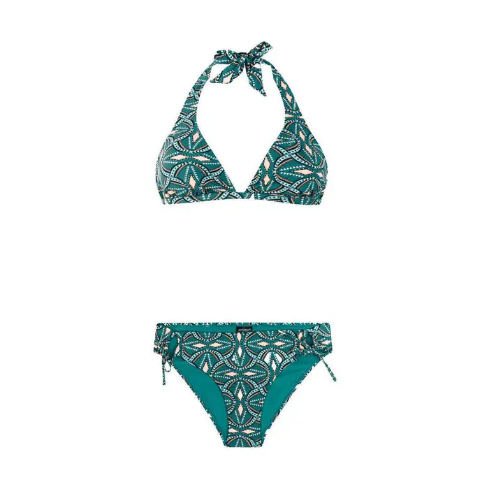 Protest Costume a due pezzi W FUNGI halter bikini C D-cup Verde