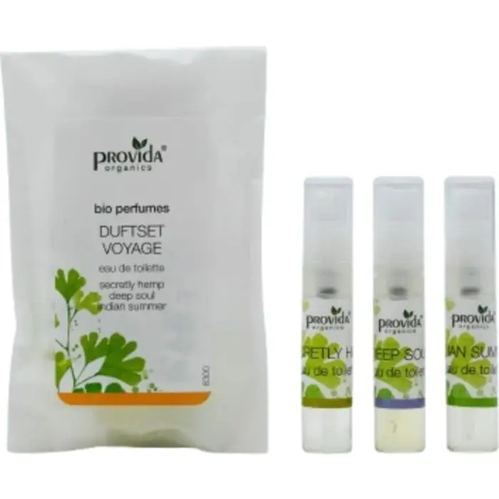 Provida organics Voyage - Set di Profumi, 3 x 2 ml (6 ml)