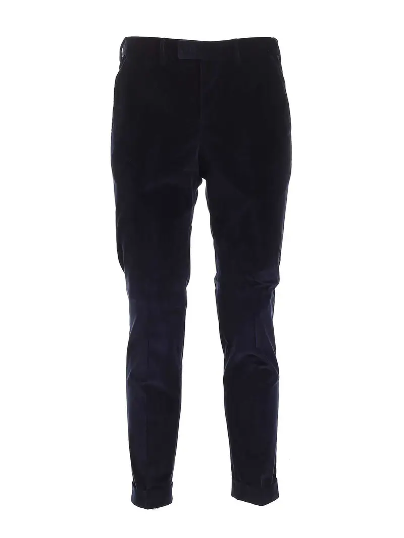 PT TORINO Pantalone corduroy blu