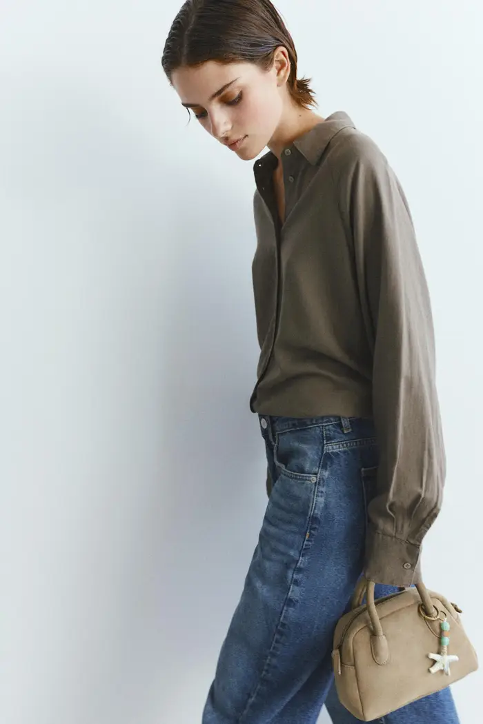 Pull&Bear Borsa A Tracolla Con Decorazione Cammello