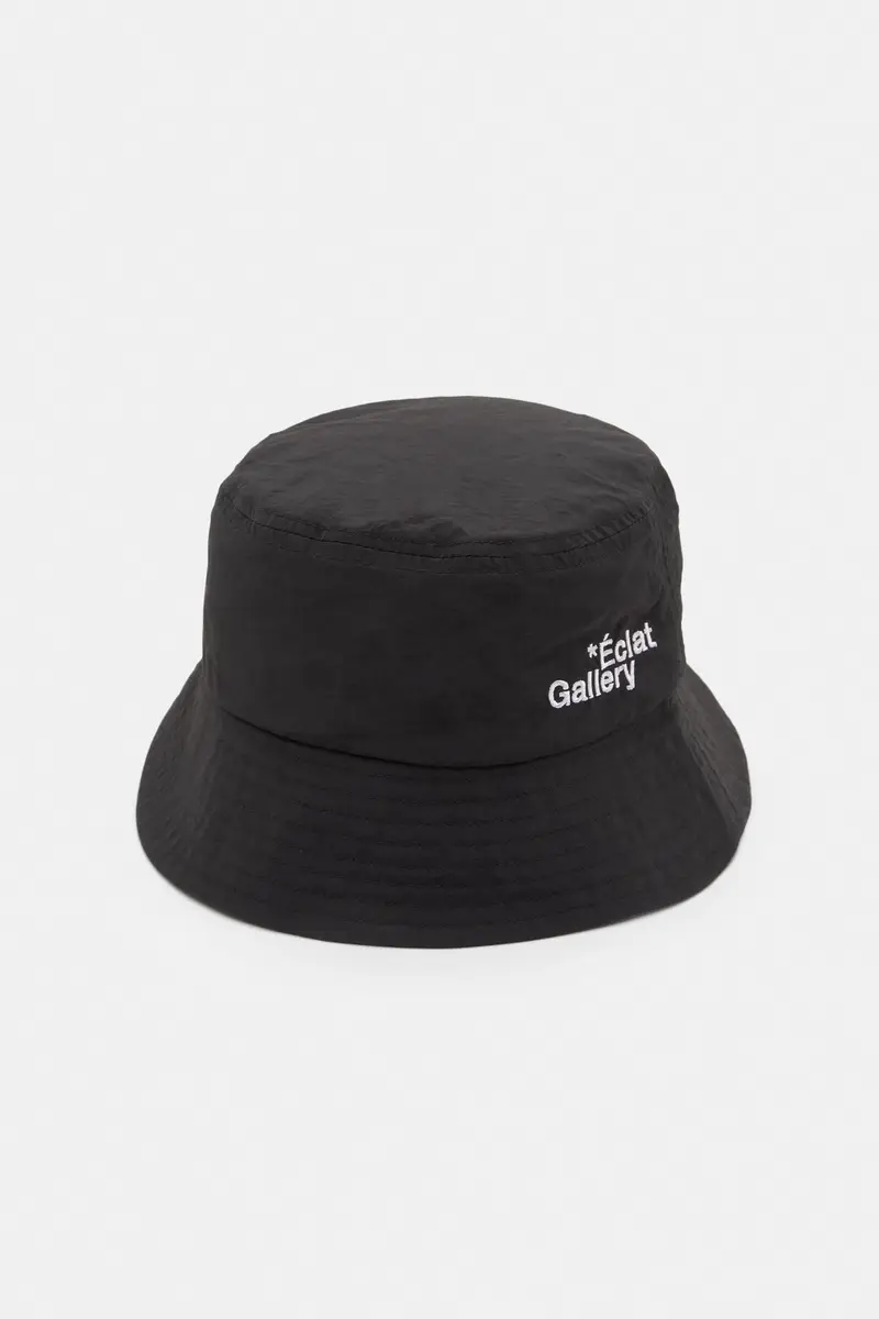 Pull&Bear Cappello Da Pescatore Tecnico Con Testo Nero
