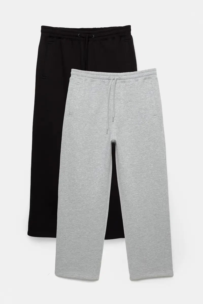 Pull&Bear Confezione Da 2 Pantaloni Jogger Grigio vigoré