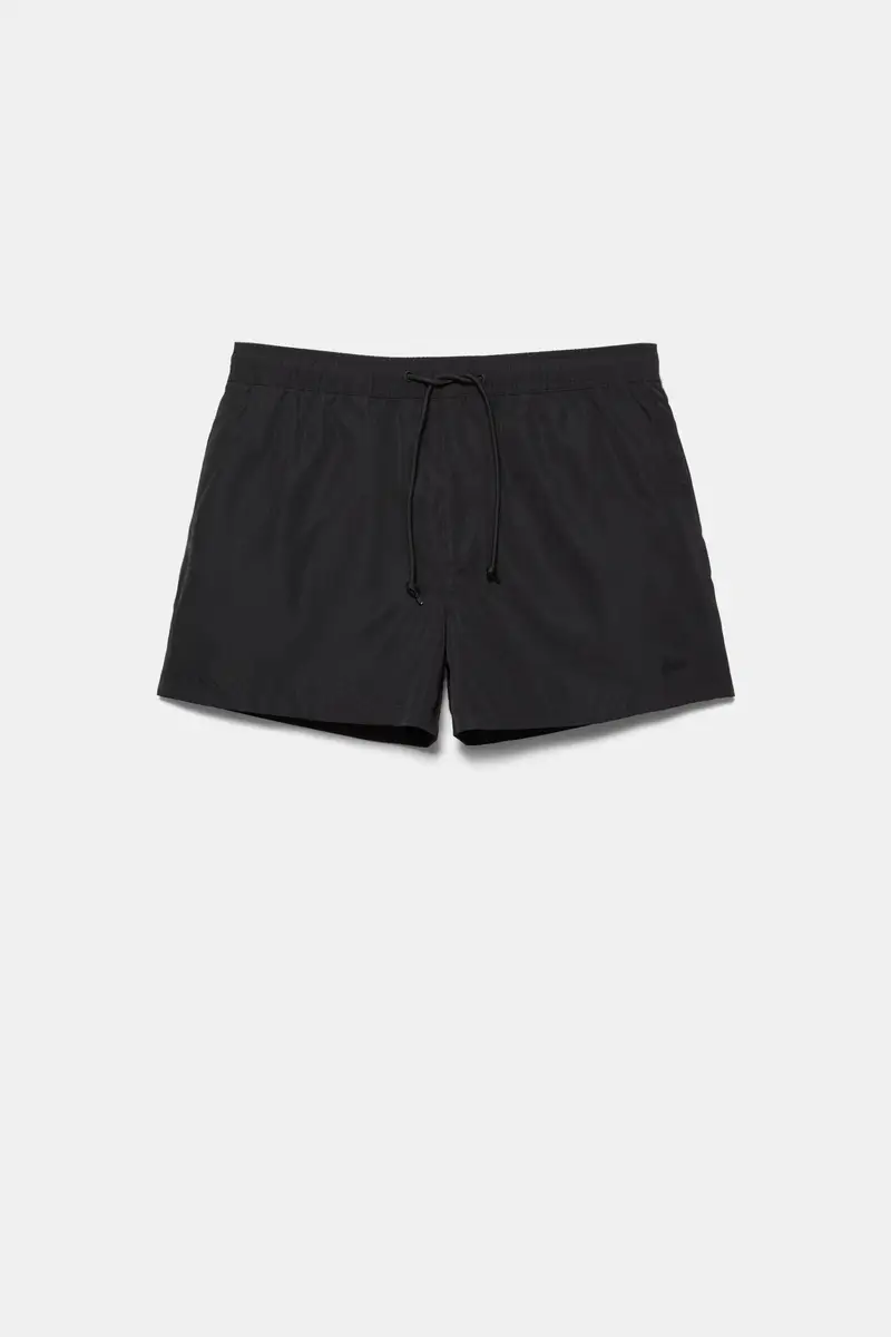 Pull&Bear Costume Da Bagno Basic Nero