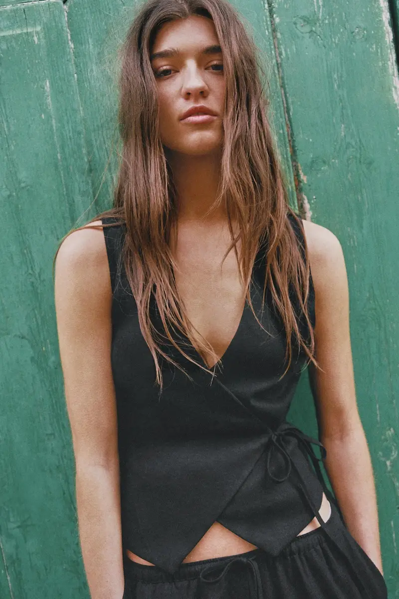 Pull&Bear Gilet Nero 4362711