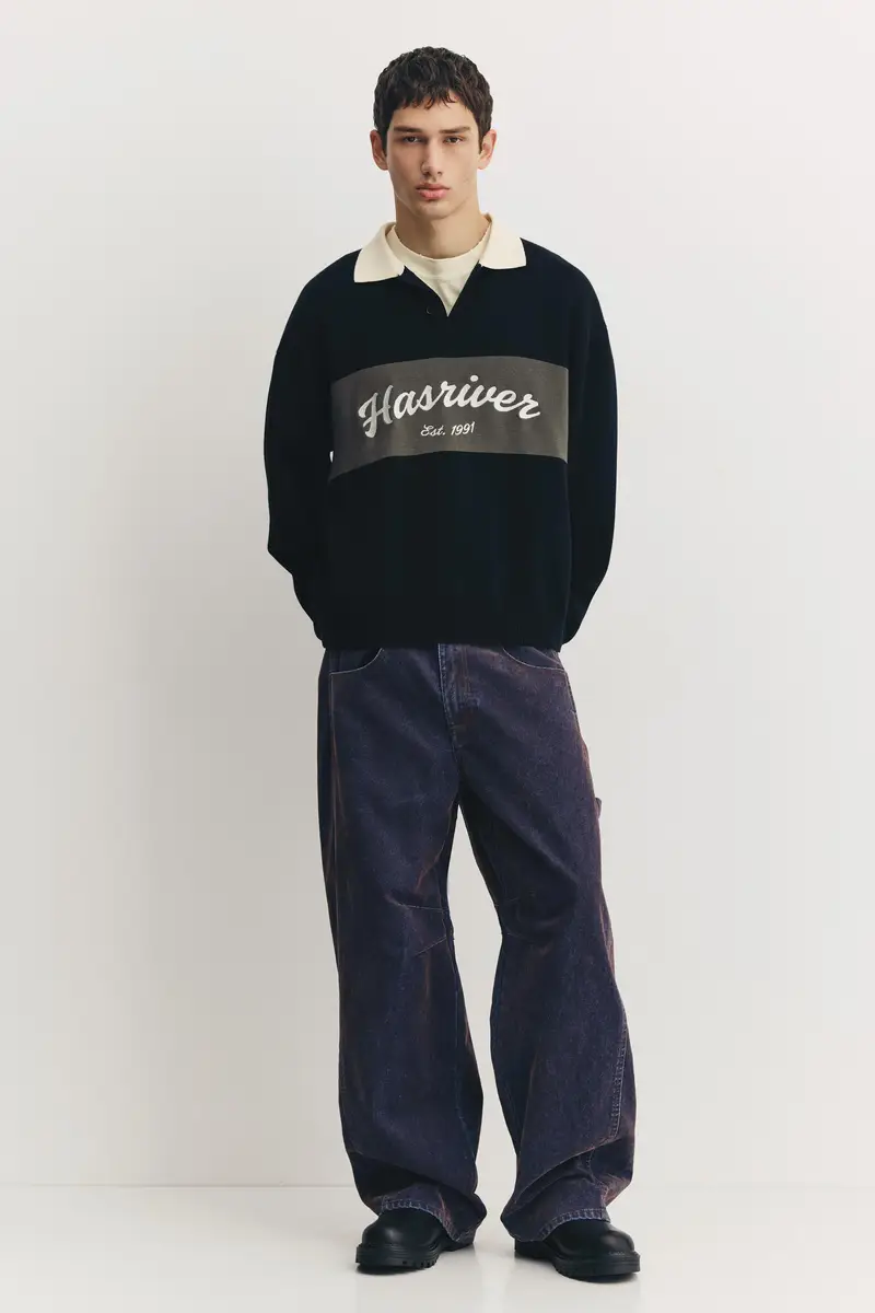 Pull&Bear Polo Nero 3950680