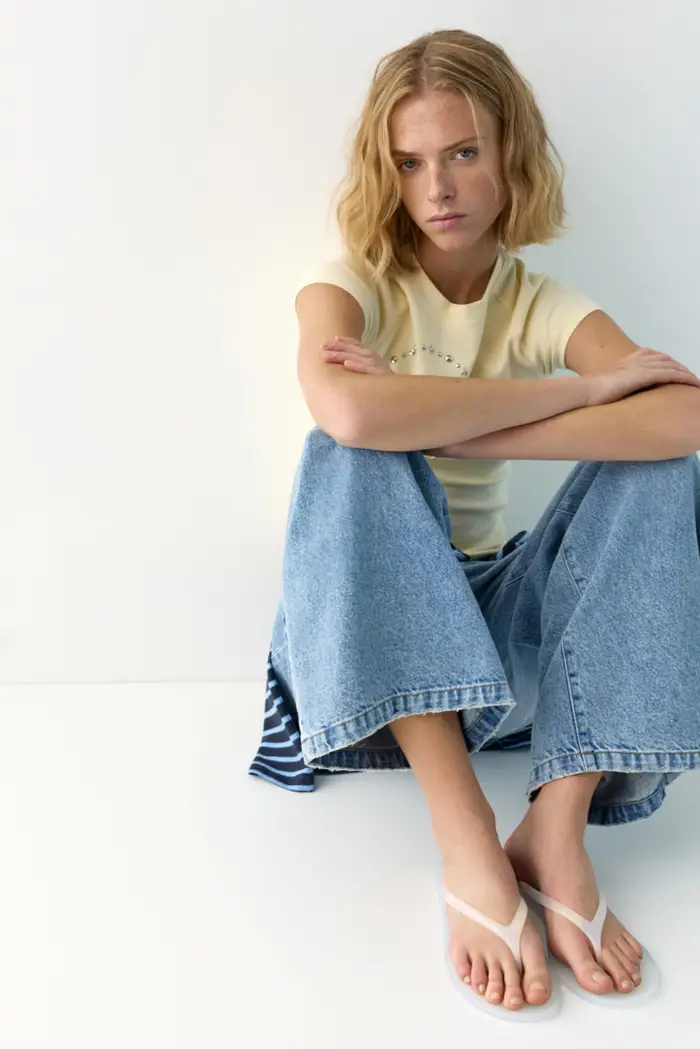 Sandali Jelly Bianco