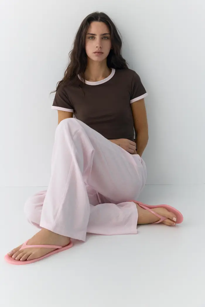 Pull&Bear Sandali Jelly Rosa