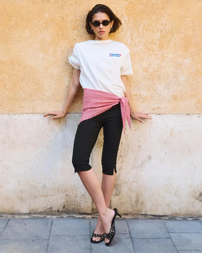 Pull&Bear Sandali Tacco Borchie Nero