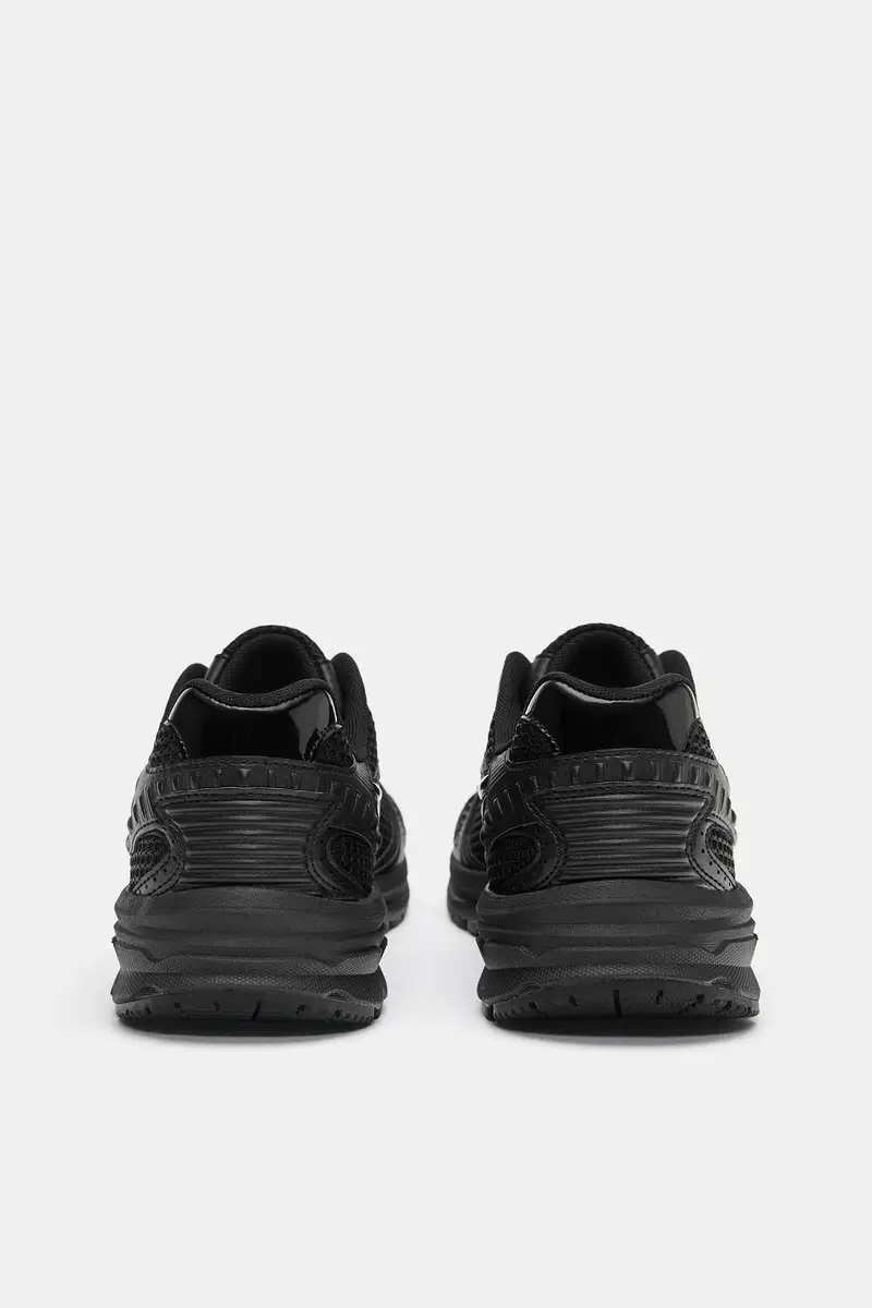 Pull&Bear Sneakers Multiparte Nero miniatura 3