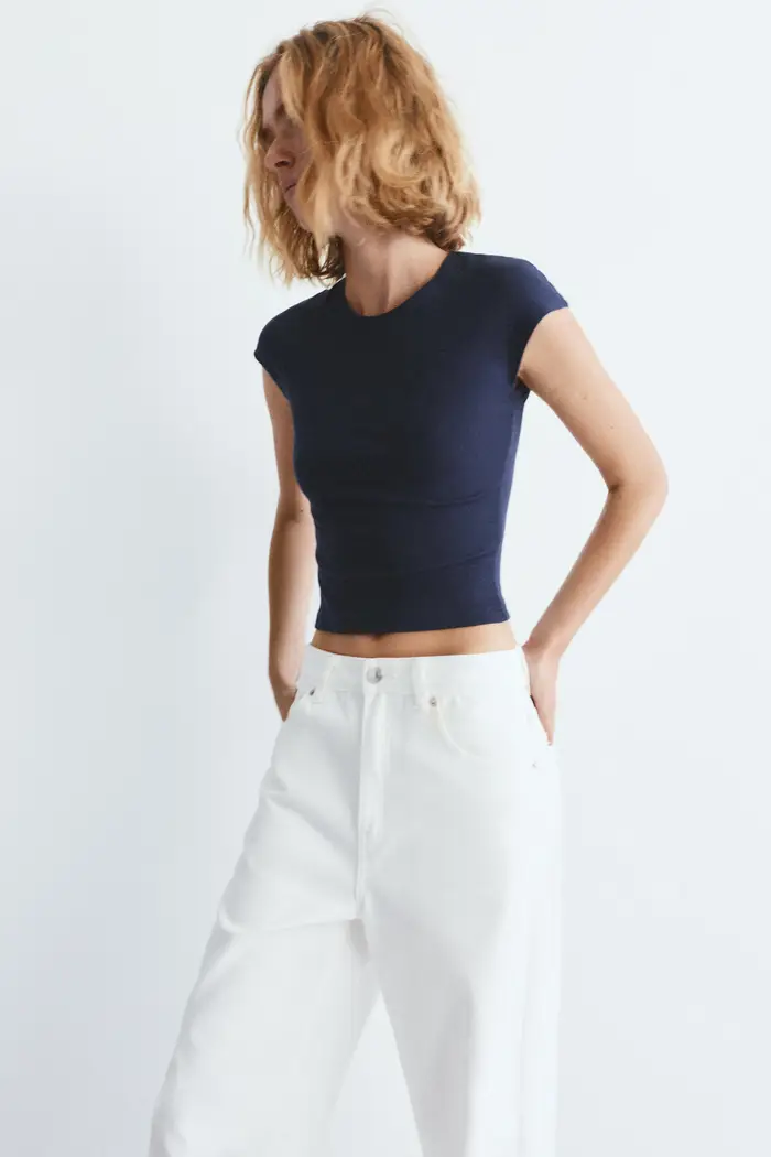 Pull&Bear T-shirt Blu 3933804