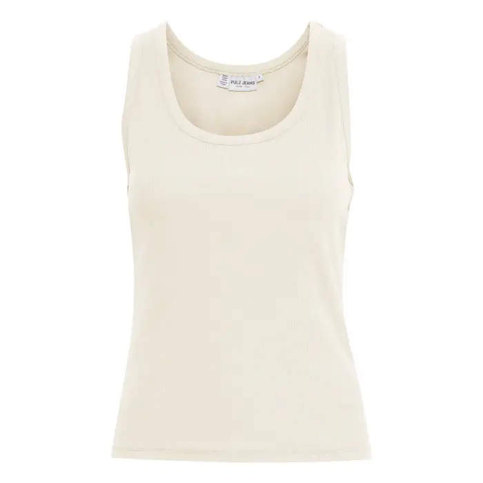 Pulz Jeans Canottiera da donna Allesia Beige