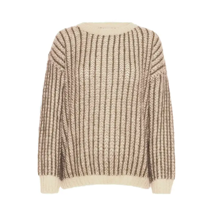 Pulz Jeans Maglione a girocollo a maniche lunghe da donna Peyton