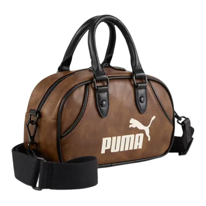 Puma 2 5L Borsa a Spalla Piccola Crossbody Sportiva Casual in Poliestere da Donna Colore Marrone Castagna 091137-04 Chestnut Brown