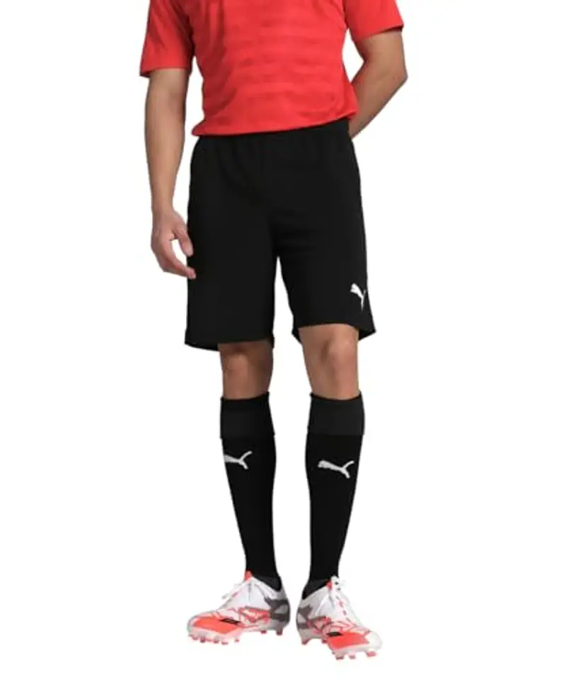 Puma 4063699213553 teamRISE Short Pantaloncini Uomo, M, Black/ White