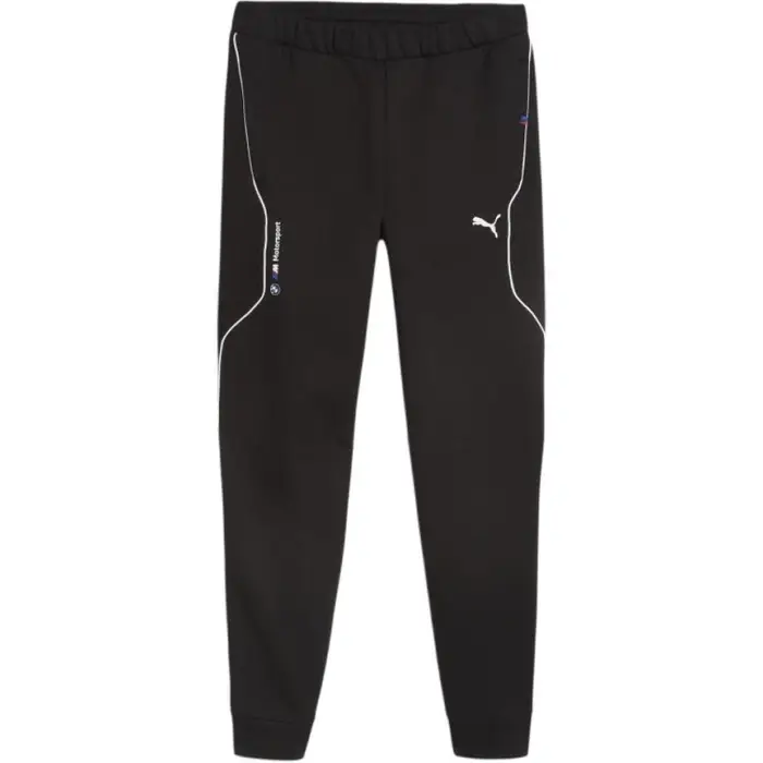 Bmw M Motorsport Pantaloni da jogging in maglia a coste con polsini e strisce elastiche Uomo Pantaloni da jogging Nero 624146-01 M