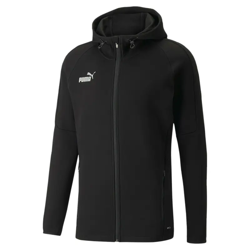 Cappuccio Puma Teamfinal Casuals Hooded Jkt. Nero. Uomini | Puma