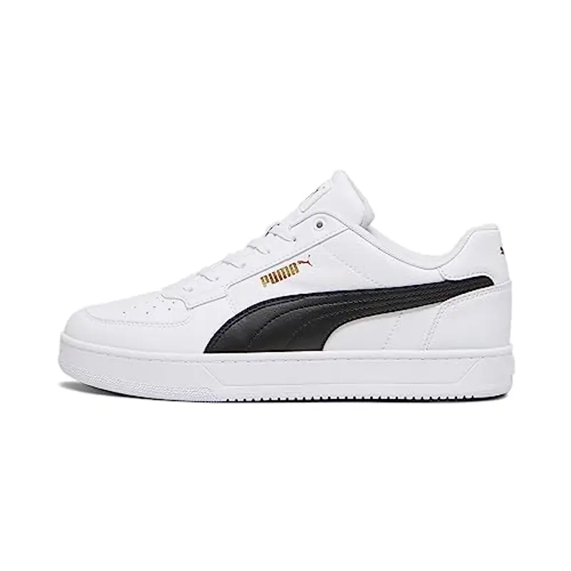 PUMA Caven 2.0, Sneaker Unisex-Adulto, White Black Gold, 40 EU