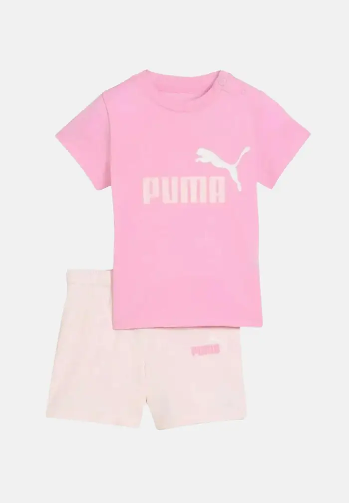 Puma Completino Minicats Ess rosa da neonato