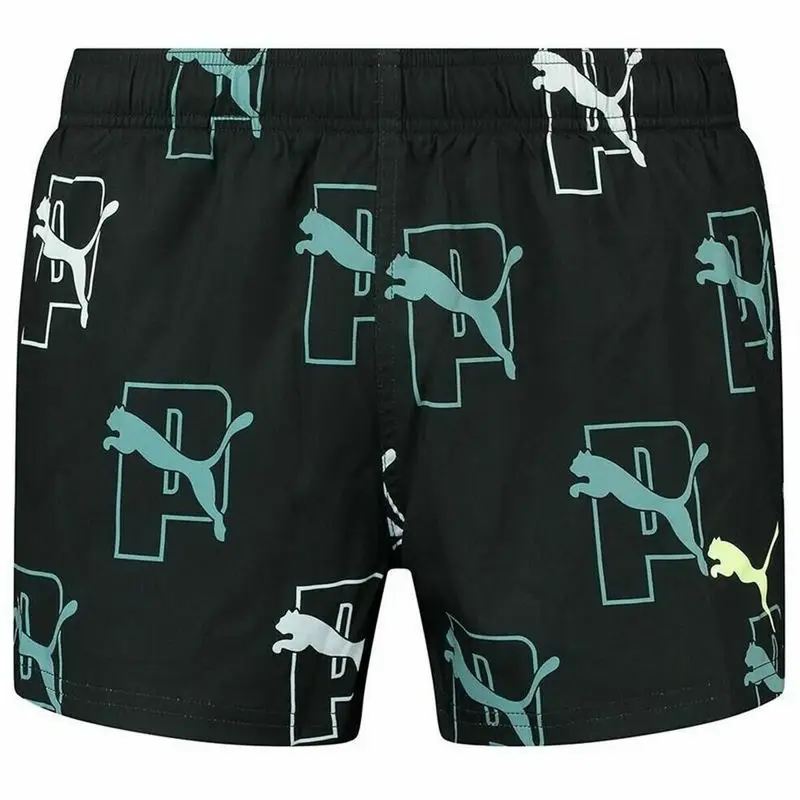 Costume da Bagno Uomo Swim Print Cat Logo | Puma Nero