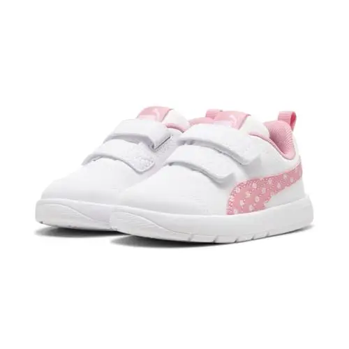 PUMA COURTFLEX V3 Dotty V Inf, Sneaker Bimba 0-24, White-PINKSCAPE