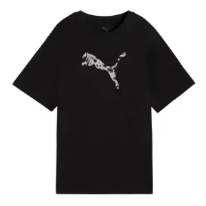 Puma Donna ESS GRAPHIC Animal Relaxed Tee - 691821 Nero