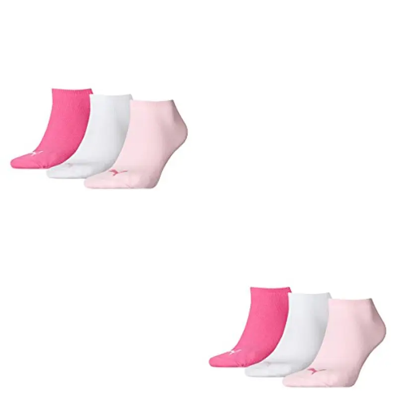 PUMA Fantasmini unisex per sneaker, confezione da 6, misura