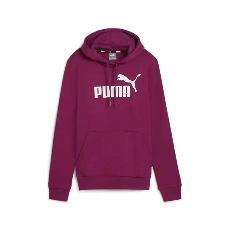 Felpa con cappuccio Essentials FL con logo da donna PUMA Magenta Gleam Pink | Puma Rosa