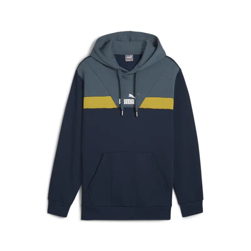 Felpa con cappuccio PUMA POWER da uomo PUMA Club Navy Blue | Puma Blu navy