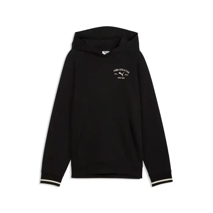 Puma Felpa da bambina con cappuccio Class Noir