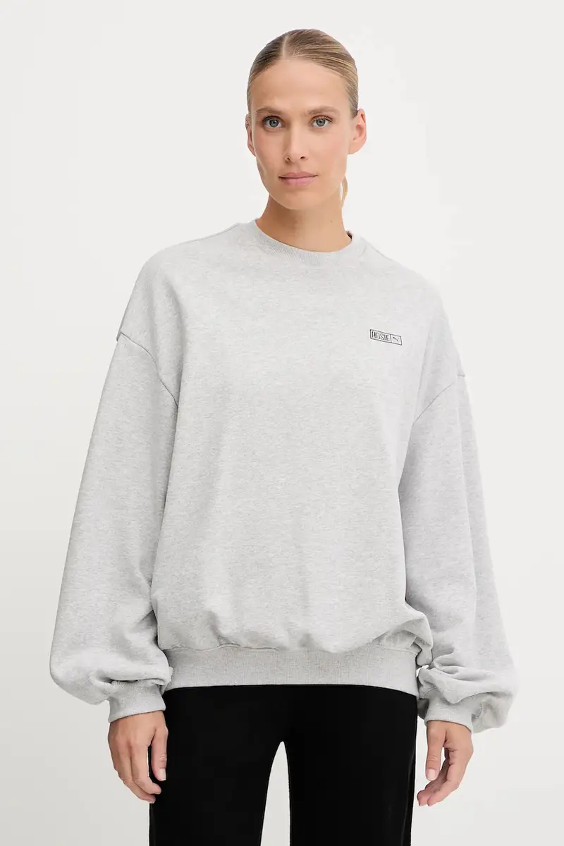 Puma felpa in cotone x ROSÉ donna colore grigio 633803