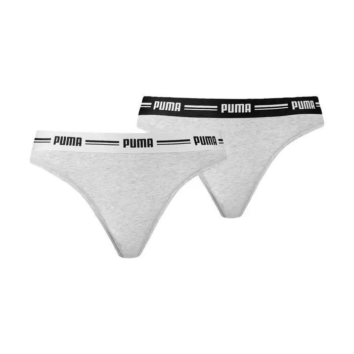 Puma Felpa WOMEN STRING 2P PACK Grigio