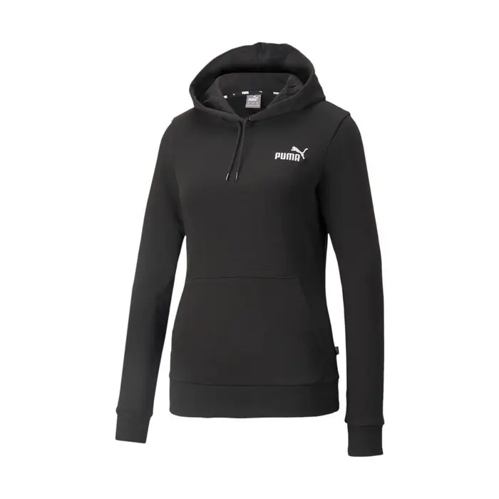 Puma Felpe con cappuccio ESS+ Embroidery Hood Nero