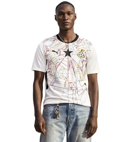 Ghana Home 26 - maglia calcio - uomo White