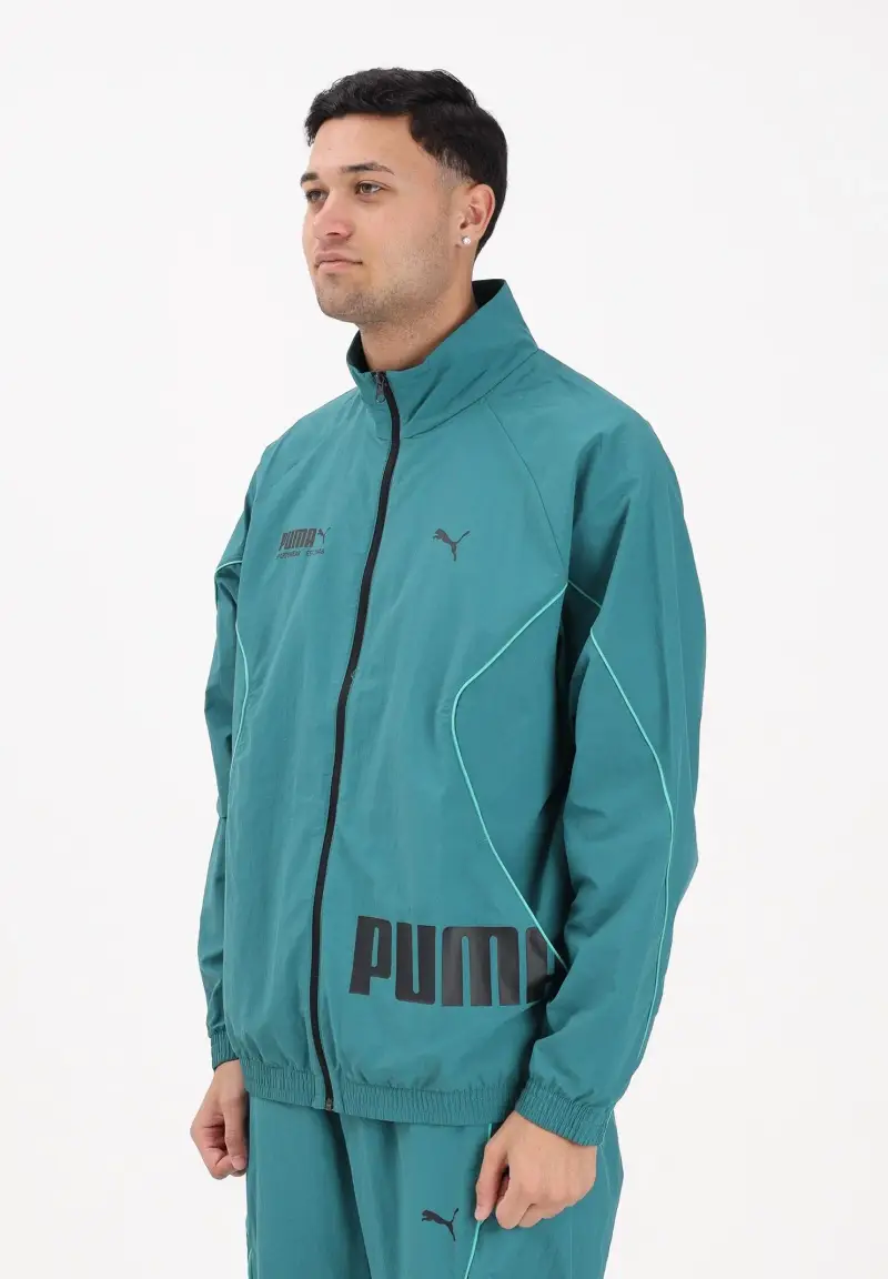 Puma Giacca a vento Sport verde da uomo