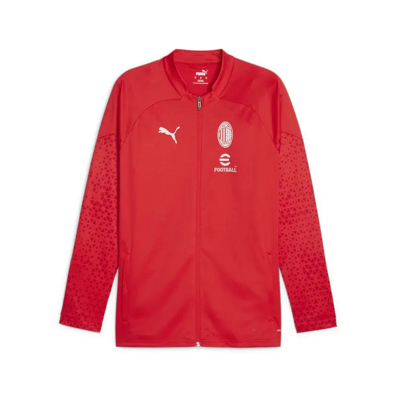Giacca da training calcio AC Milan PUMA For All Time Red Feather Gray | Puma Rosso