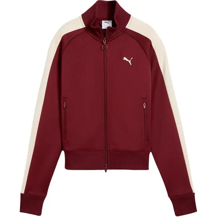 Giacca in maglia con zip Puma Versatile Color Block con collo alla coreana da donna 631965-96 M