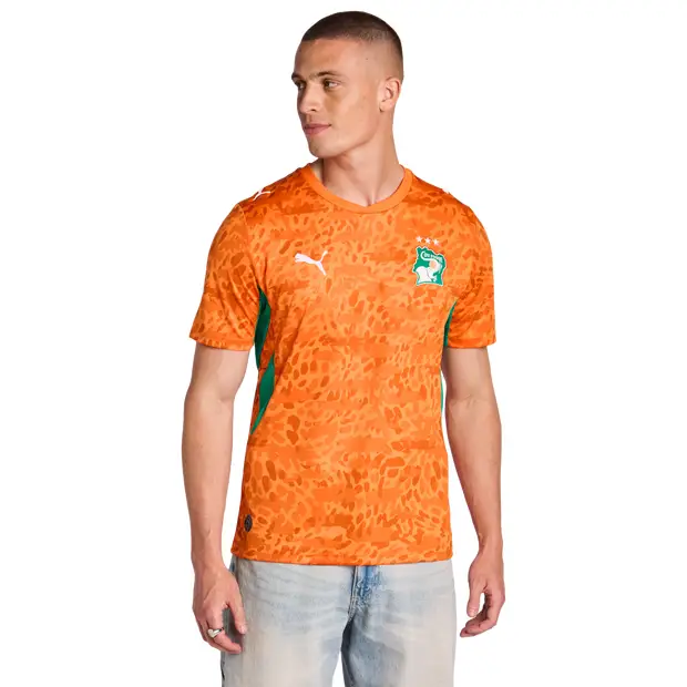 Puma Ivory Coast Uomo - Maglie/Repliche Arancione - Jersey Orange