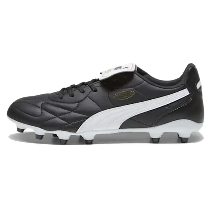 Puma King Top Fg/Ag Nero Bianco - Scarpe Da Calcio Uomo EUR 44 5 / UK