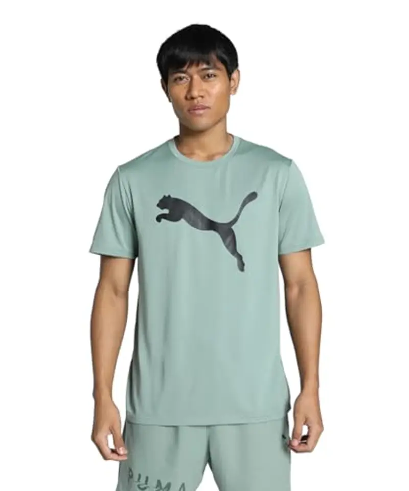 PUMA M TAD Essentials Solid Cat Tee (CF Big Cat), Magliette Unisex