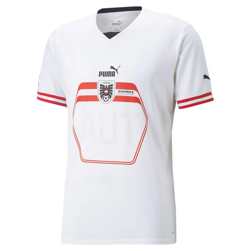 Maglia Austria Away 22/23 Replica Uomo PUMA White Black | Puma Bianco